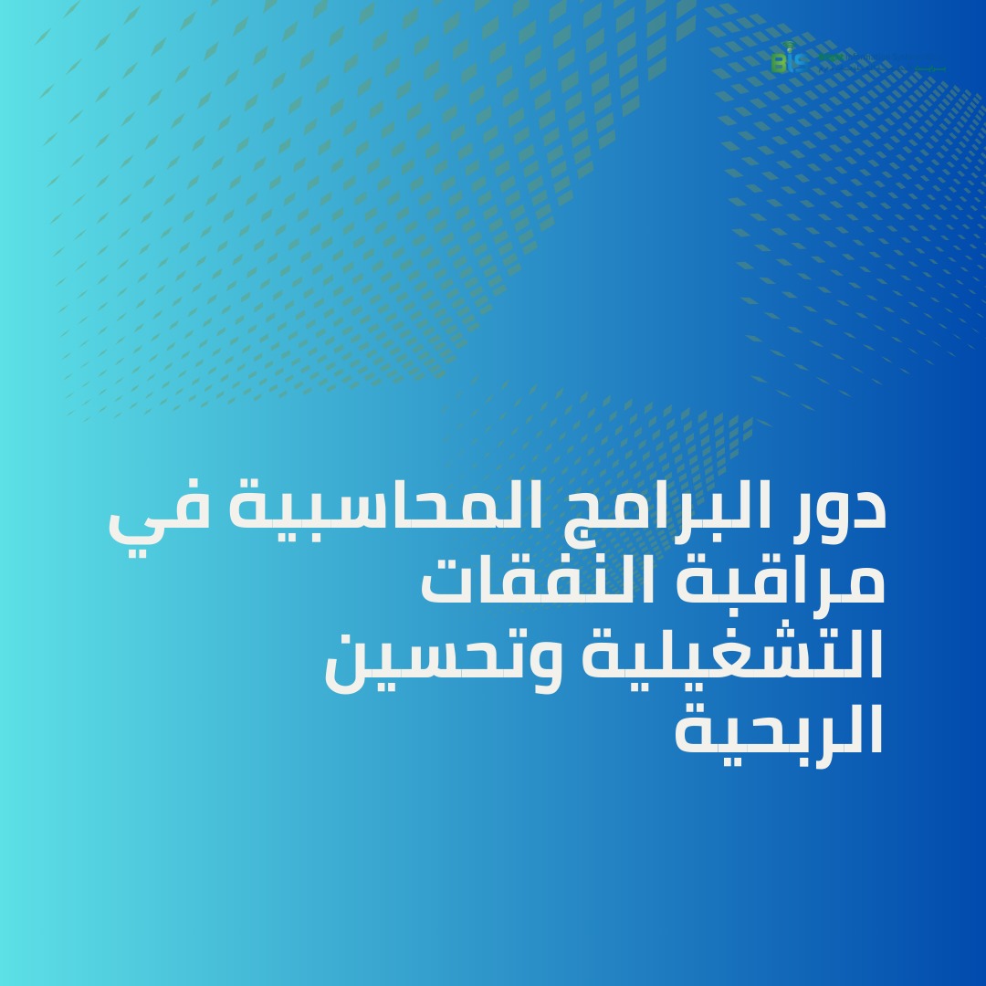 دور البرامج المحاسبية في مراقبة النفقات التشغيلية وتحسين الربحية